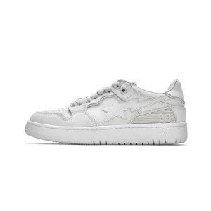 BAPESTA Low Sk8 White Shoes: A Beautiful Design and Unmatched Comfort