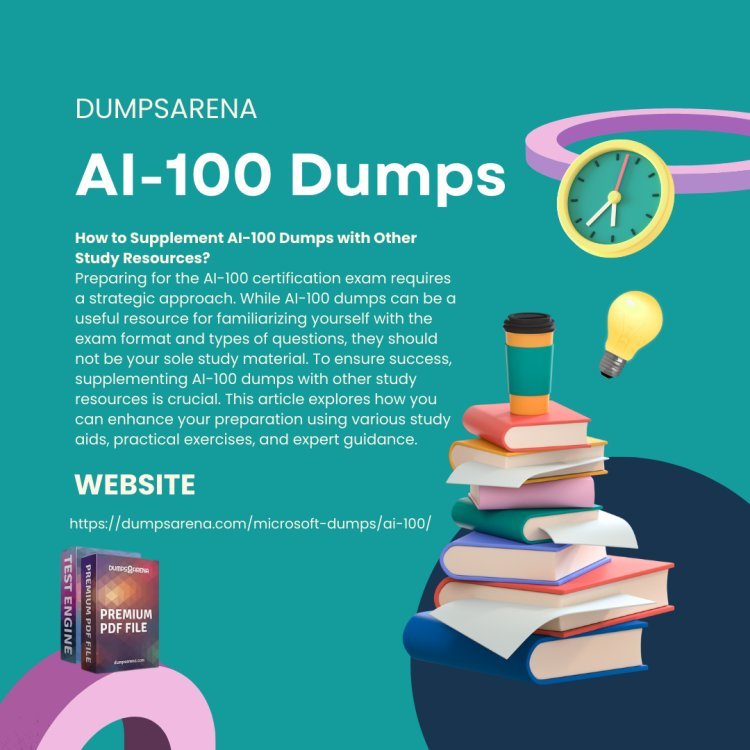 How AI-100 Dumps Help You Manage Study Pressure?