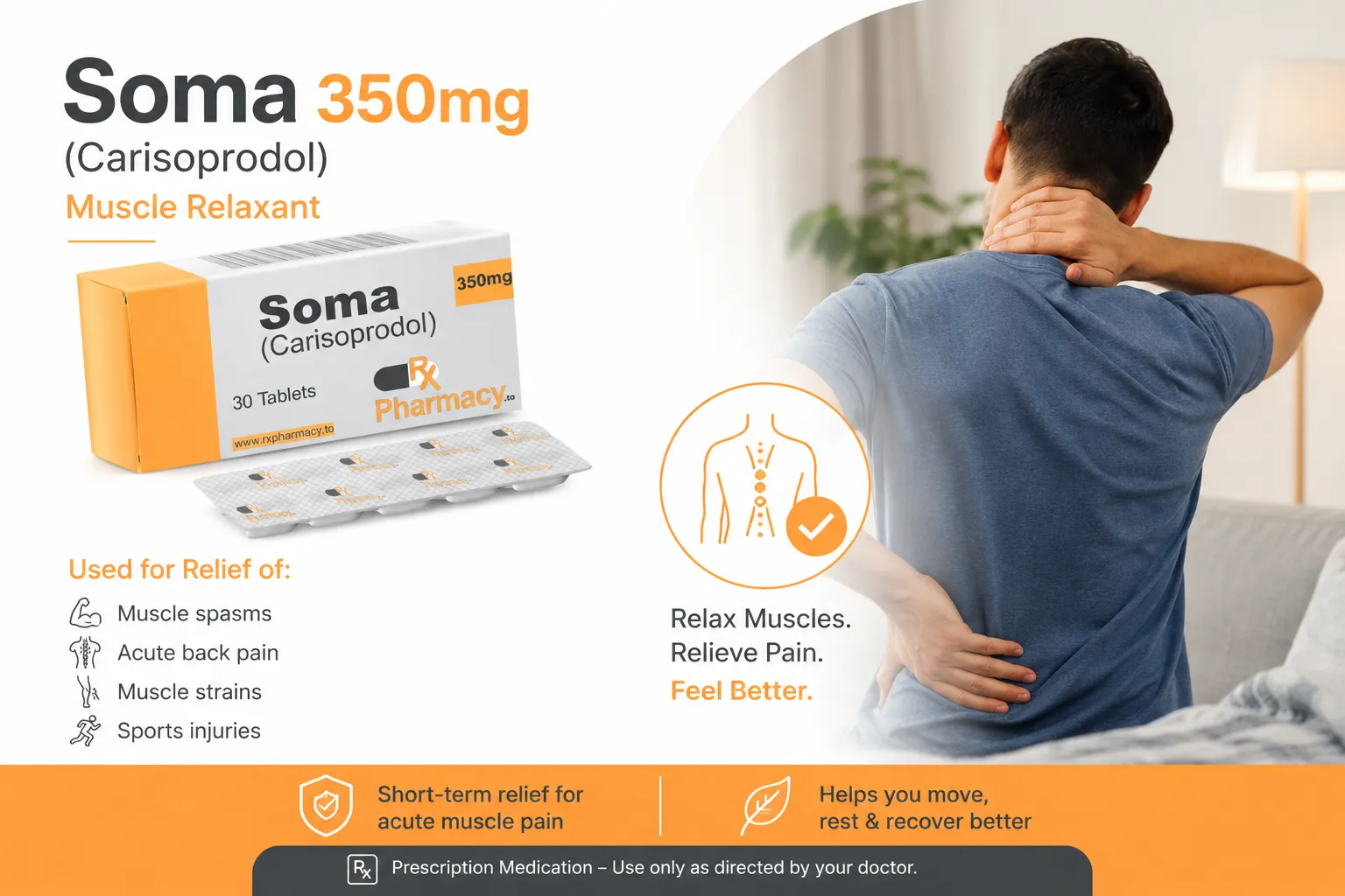 image of soma muscle pain detail. 