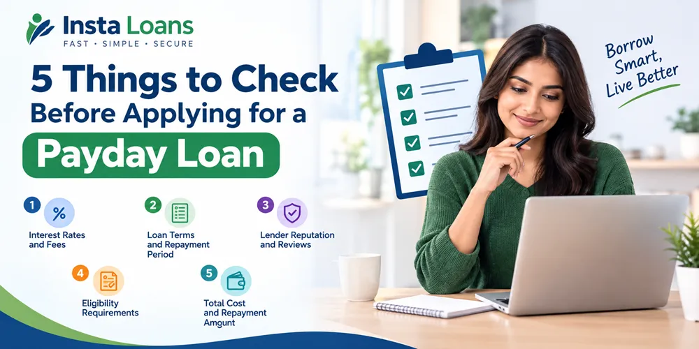 5 Things to Check Before Applying for a Payday Loan