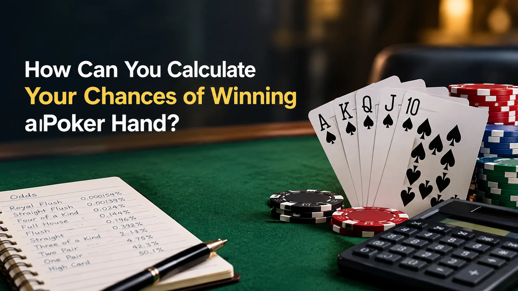 How Can You Calculate Your Chances of Winning a Poker Hand?