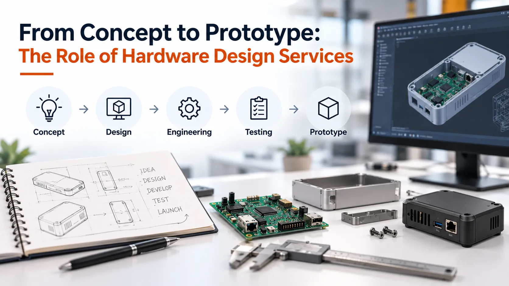 From Concept to Prototype: The Role of Hardware Design Services