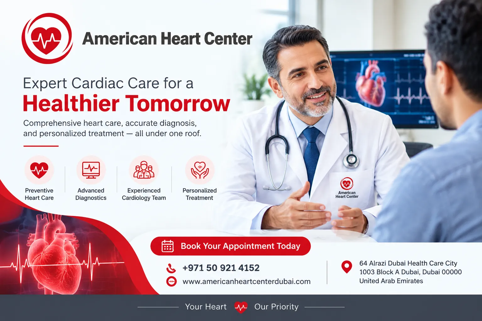 Heart Care in Dubai: Choosing the Right Cardiologist and Heart Center