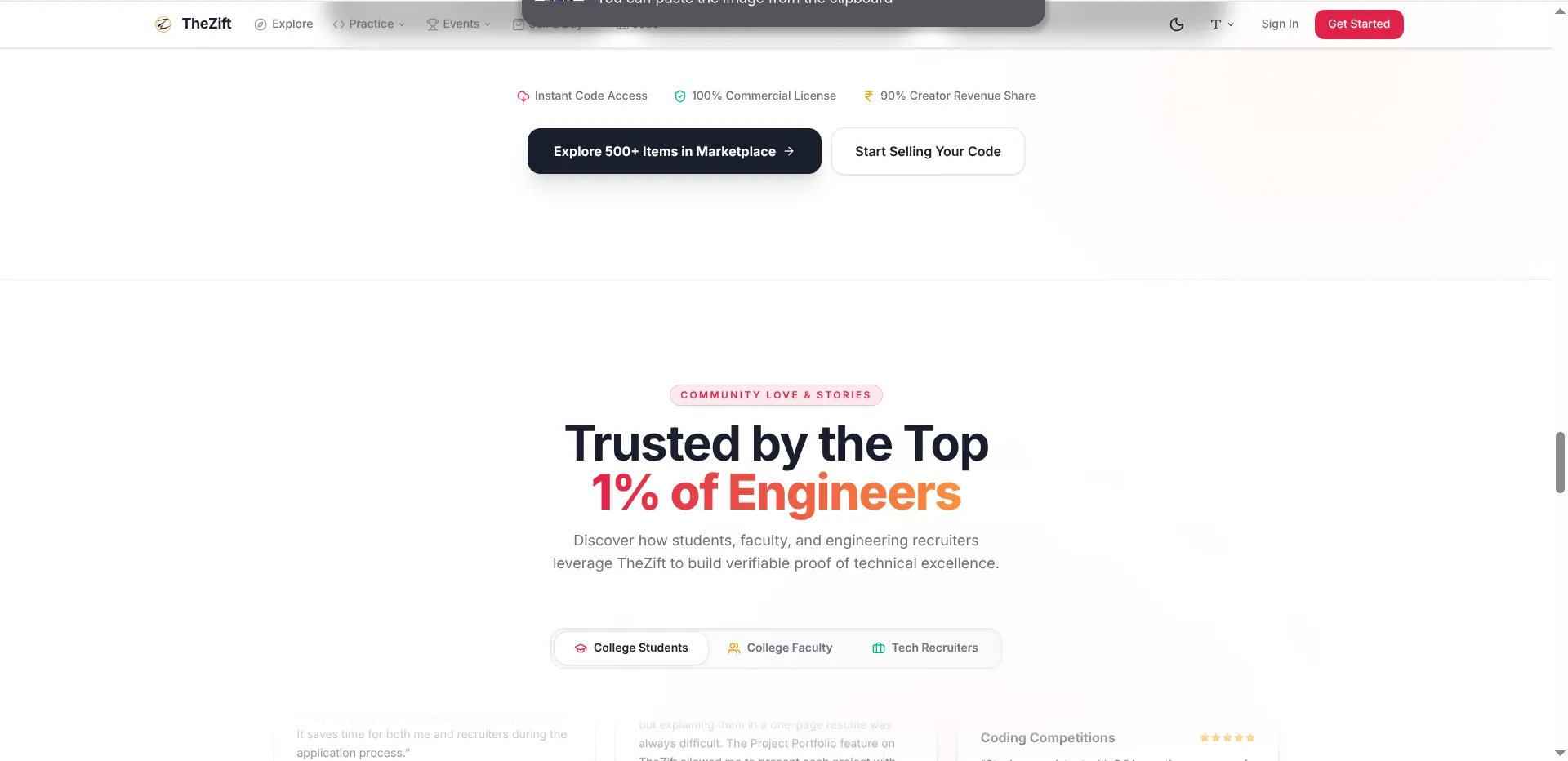 TheZift Developer Learning and Career Platform
