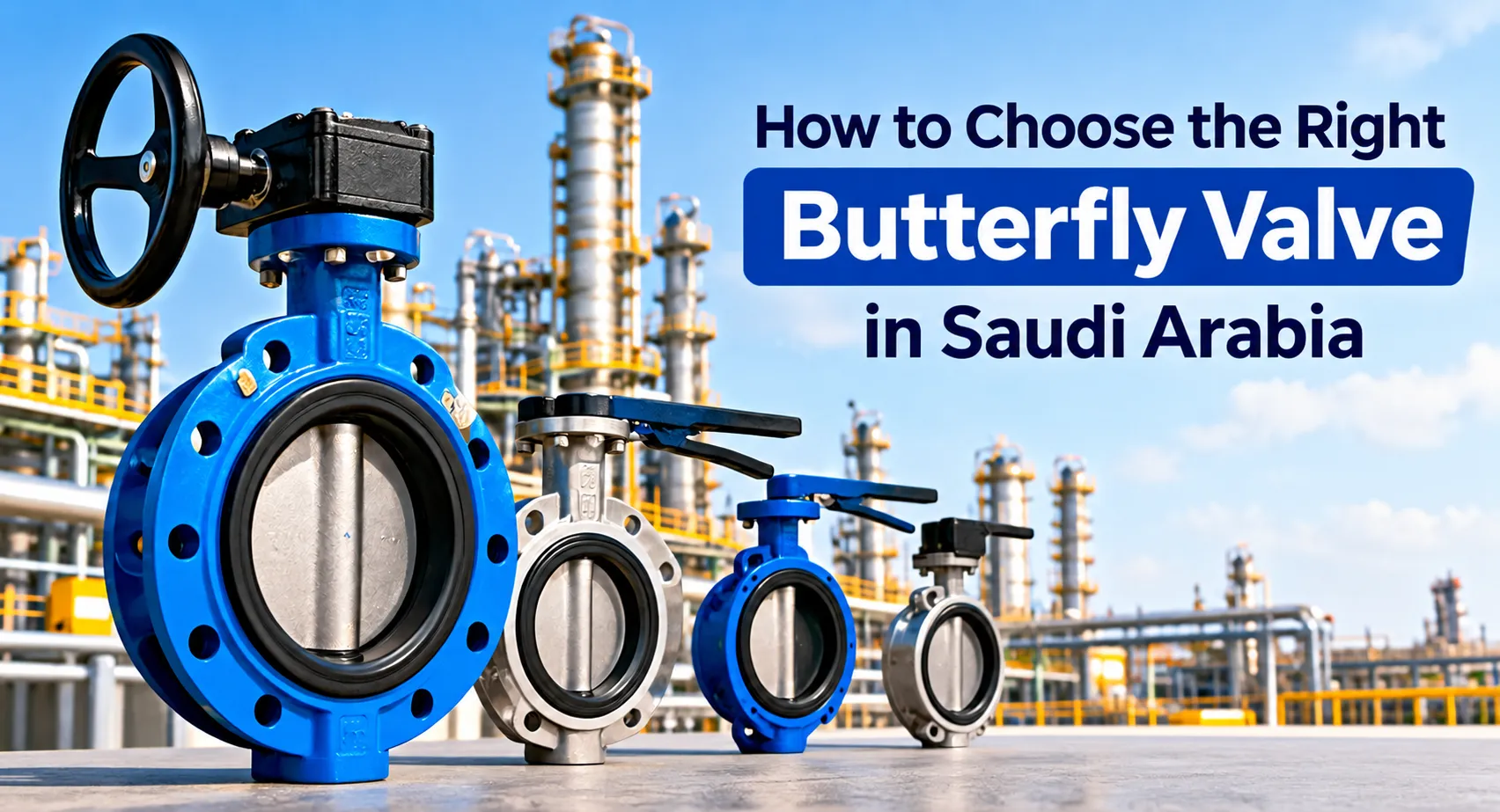 How to Choose the Right Butterfly Valve in Saudi Arabia