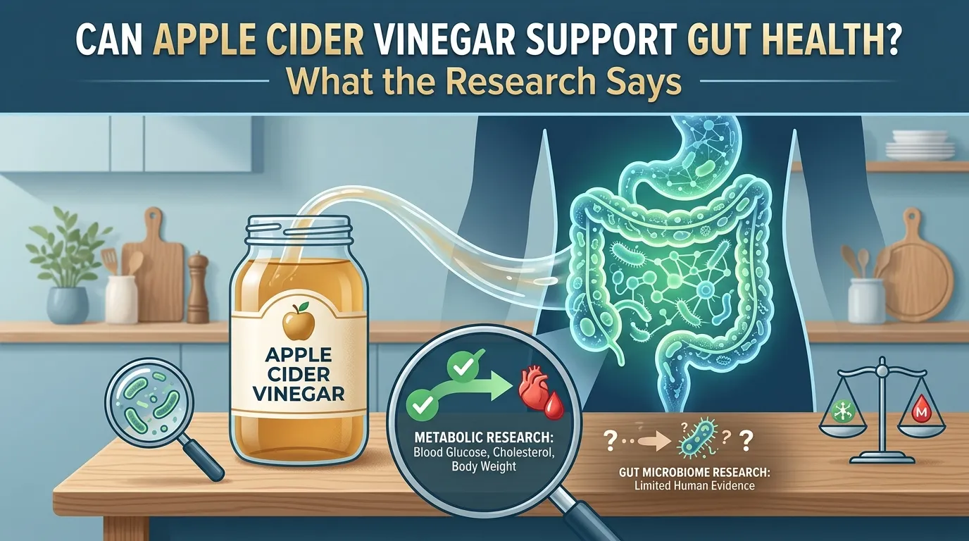 Can Apple Cider Vinegar Support Gut Health? What the Research Says