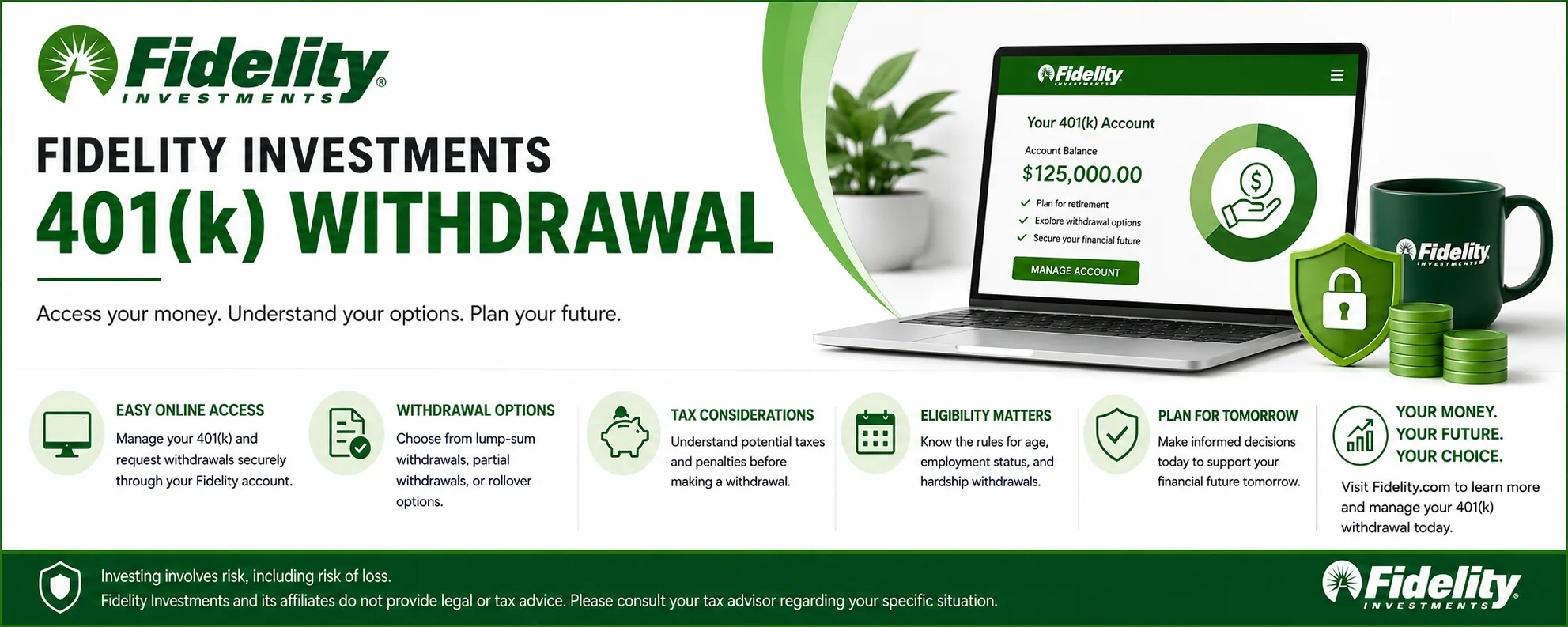 Fidelity 401(k) Withdrawal: Rules, Hardship, Loans, Cash Out & Terms