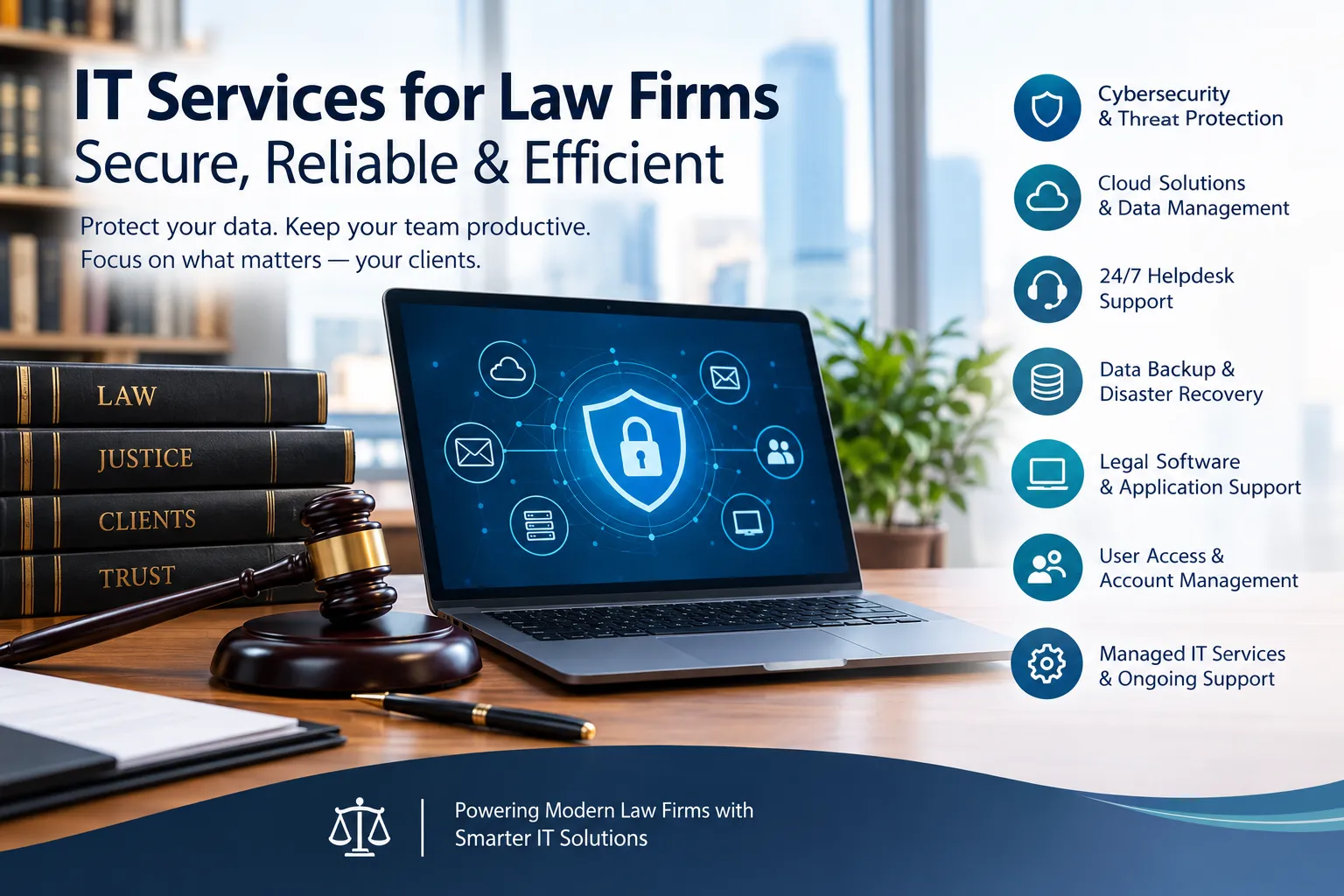 IT Services for Law Firms: Secure, Reliable & Efficient