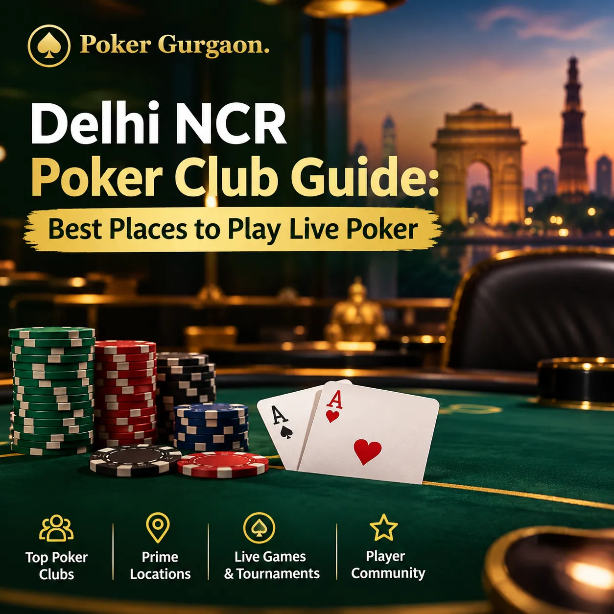 Delhi NCR Poker Club Guide: Best Places to Play Live Poker