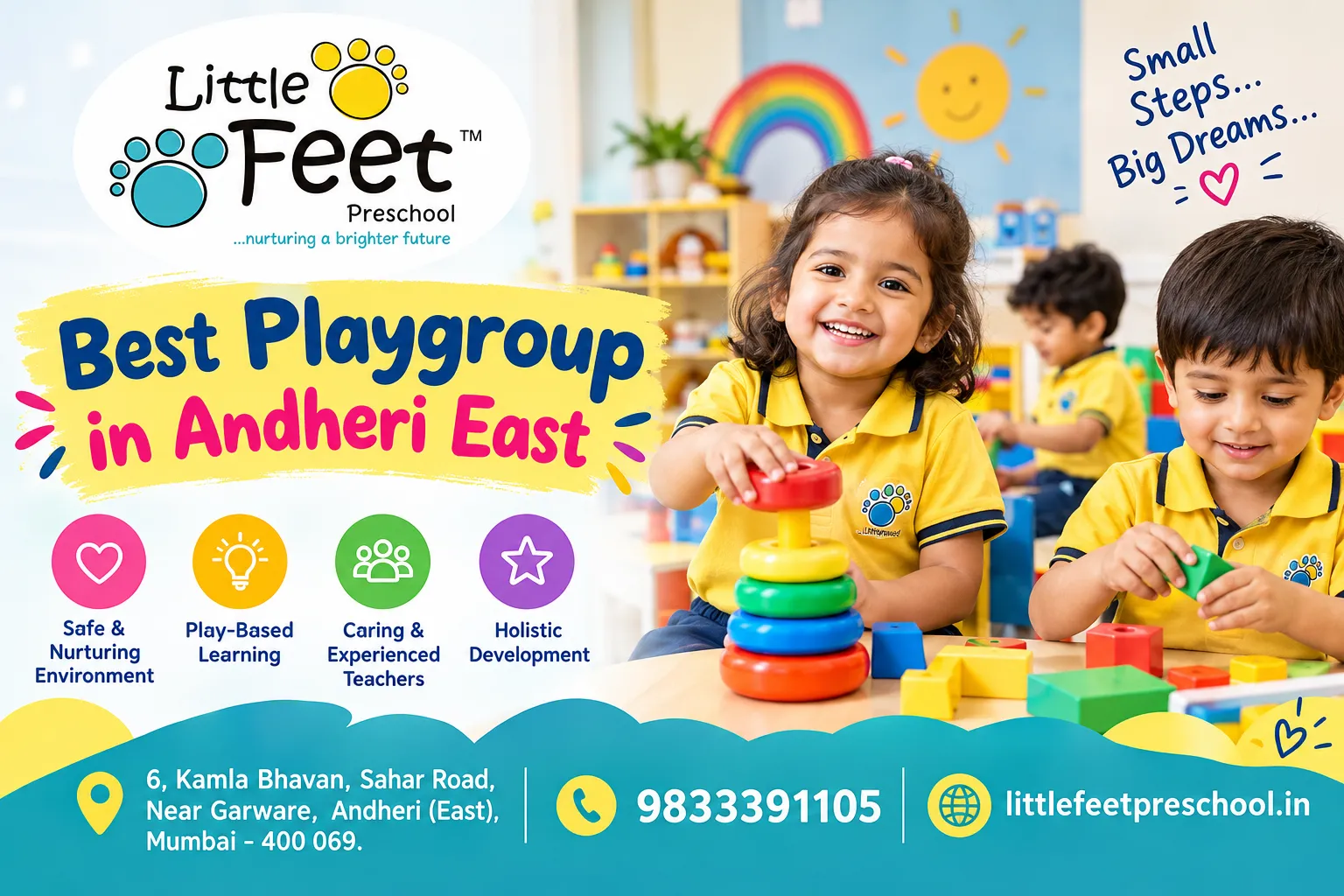 Best Playgroup in Andheri East: What Parents Should Know Before Enrolling Their Child
