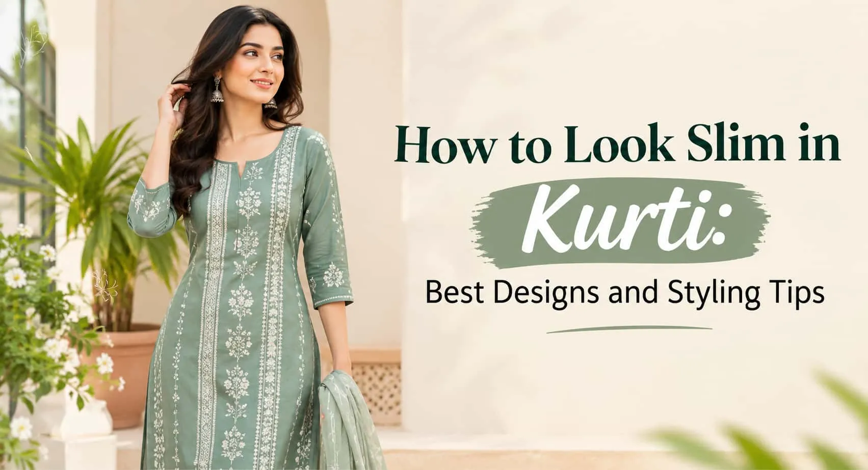 How to Look Slim in Kurti: Best Designs and Styling Tips