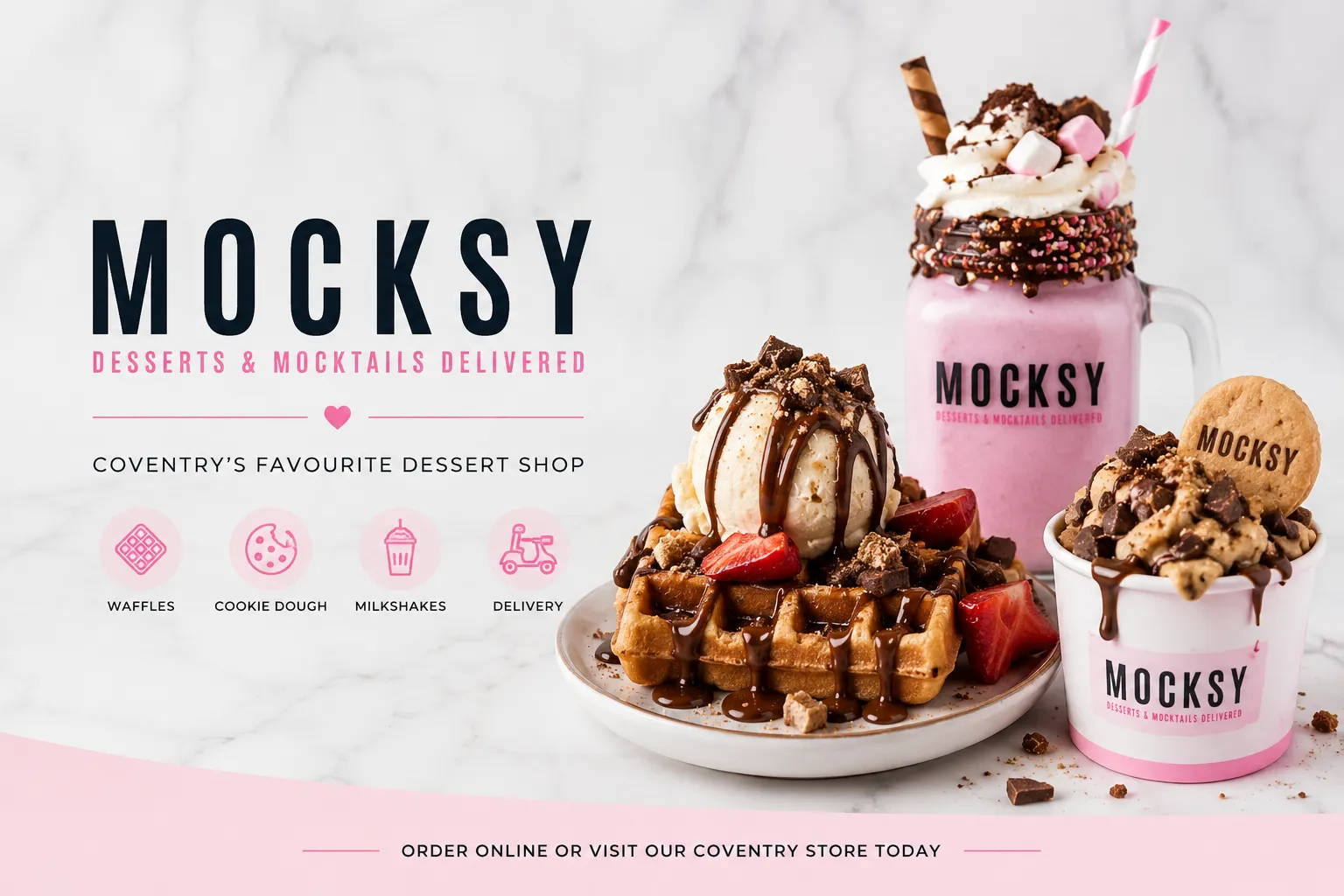 Delicious Dessert Delivery UK from Mocksy Desserts