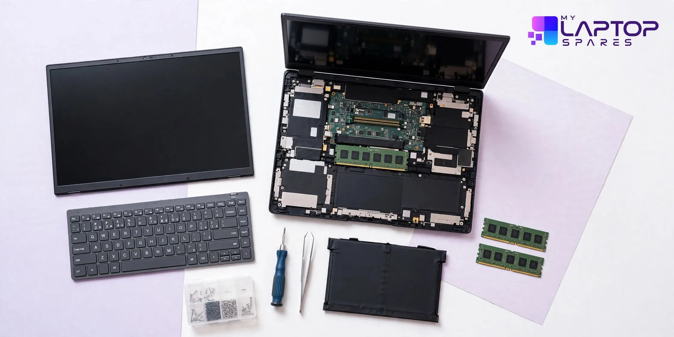 Cracked Screen? Dead Keyboard? Fix It | My Laptop Spares