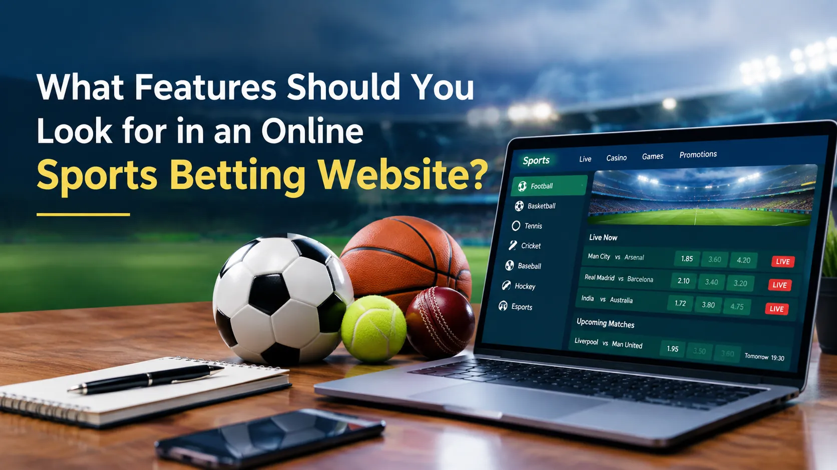 What Features Should You Look for in an Online Sports Betting Website?