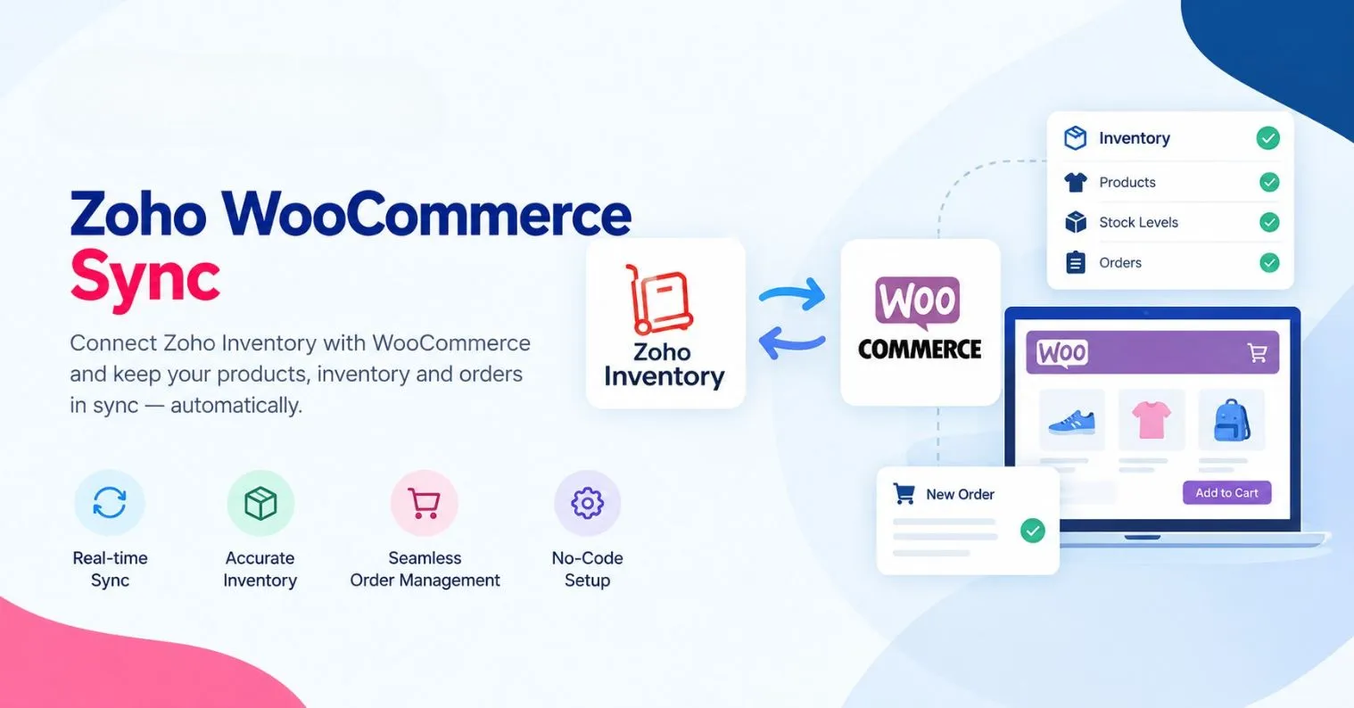 Zoho WooCommerce Sync: Simplify Inventory and Order Management