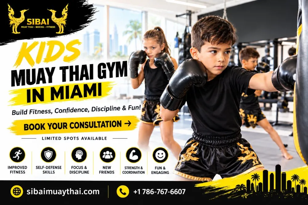 How Kids Muay Thai Gym in Miami Improves Physical Fitness