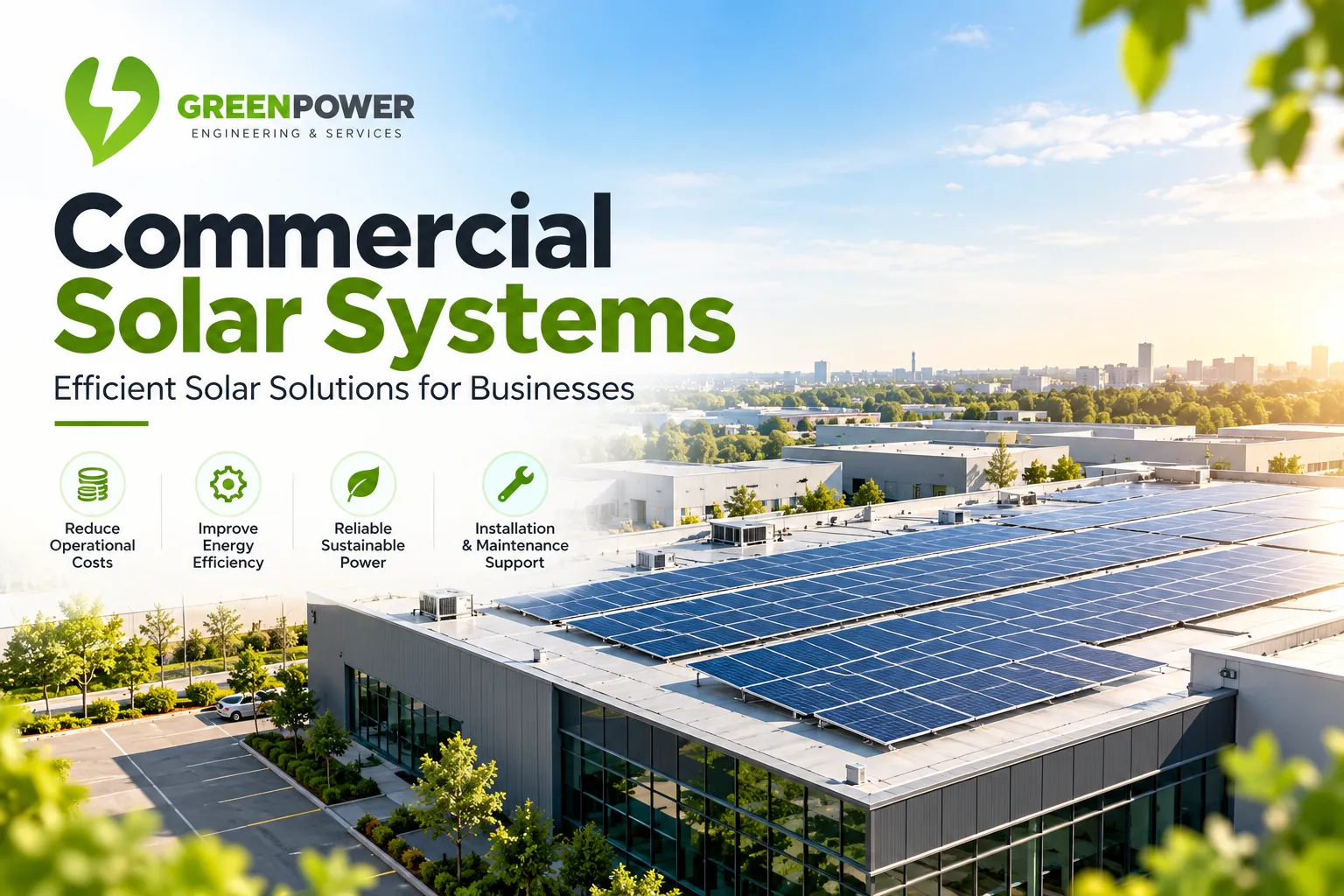 Commercial Solar Systems: A Strategic Approach to Business Energy Management