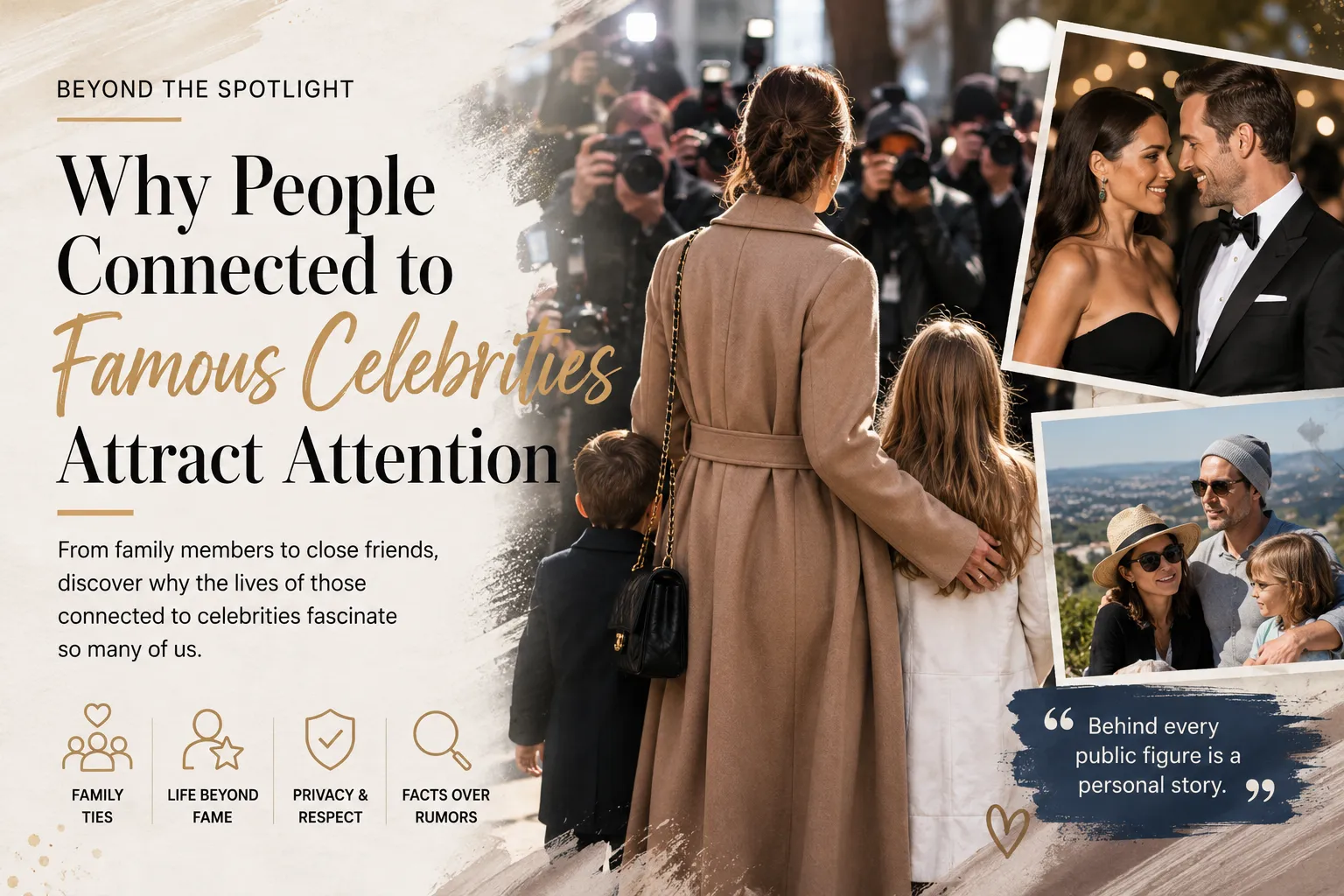 Why People Connected to Famous Celebrities Attract Attention