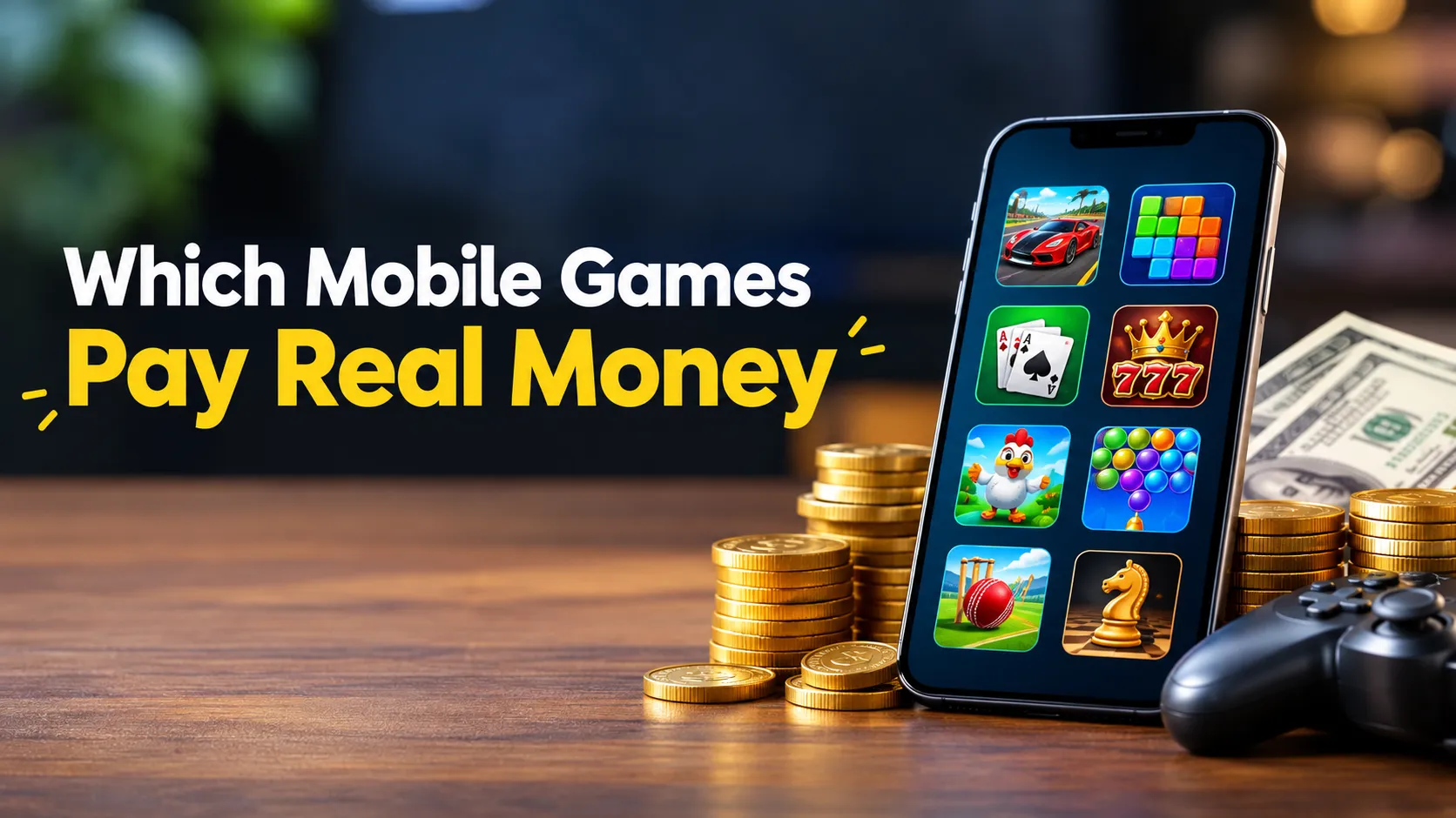 Which Mobile Games Pay Real Money