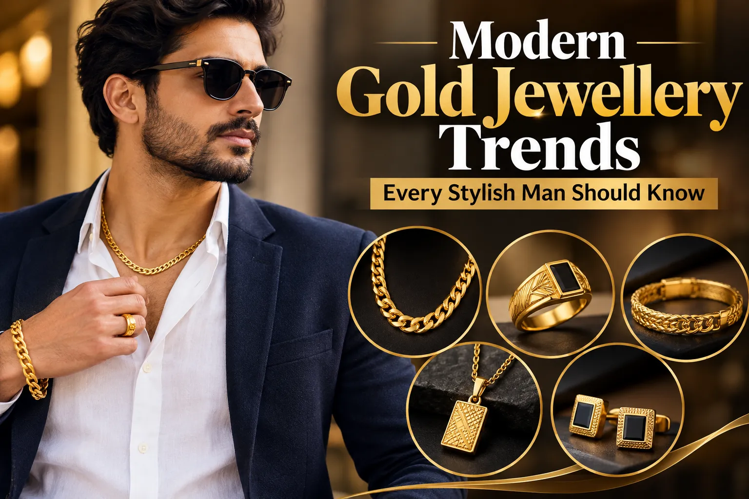 Modern Gold Jewellery Trends Every Stylish Man Should Know