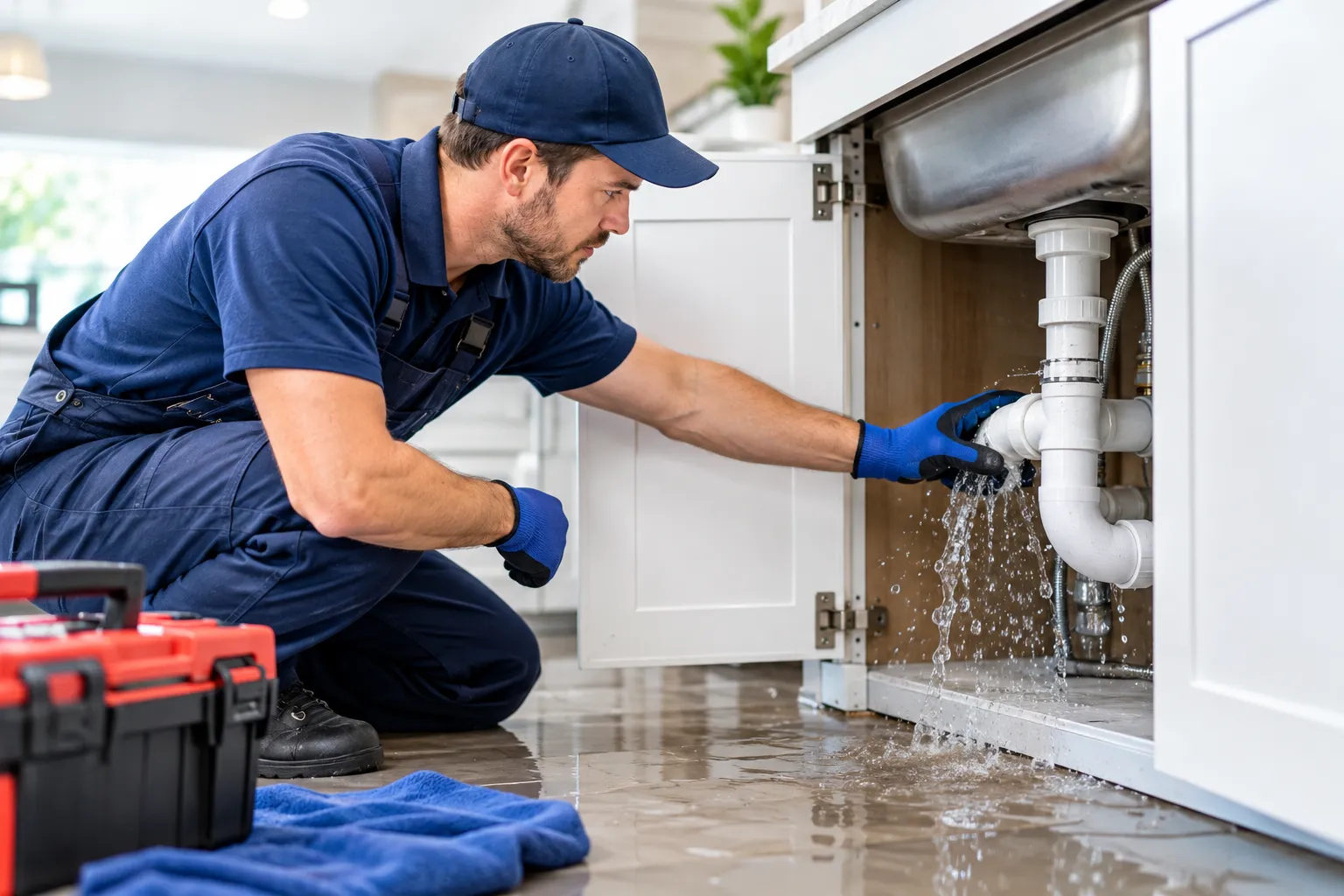 Plumbing Leak Detection Near Me: What to Do When a Pipe Suddenly Bursts
