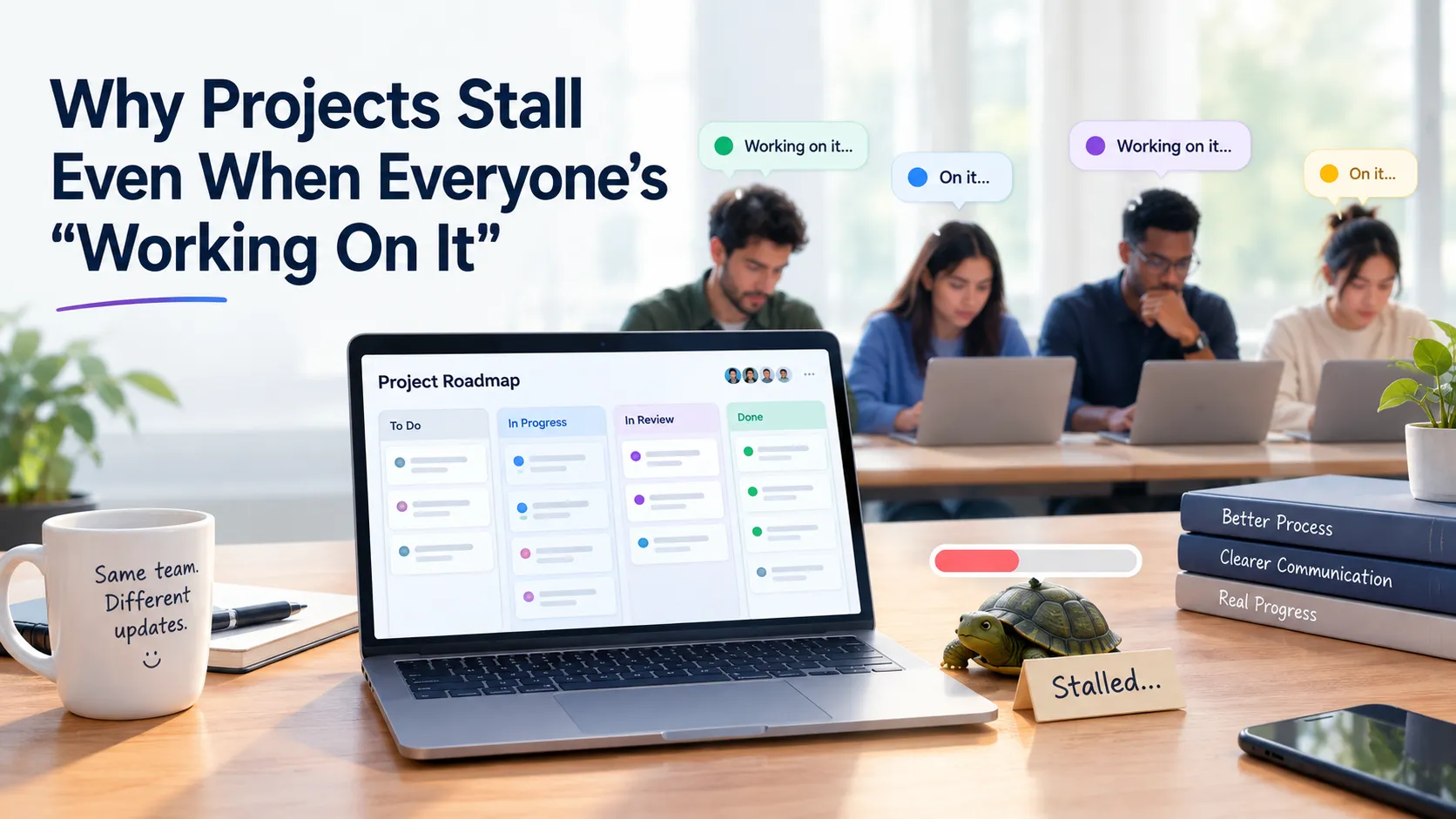 Why Projects Stall Even When Everyone Is Working on Them
