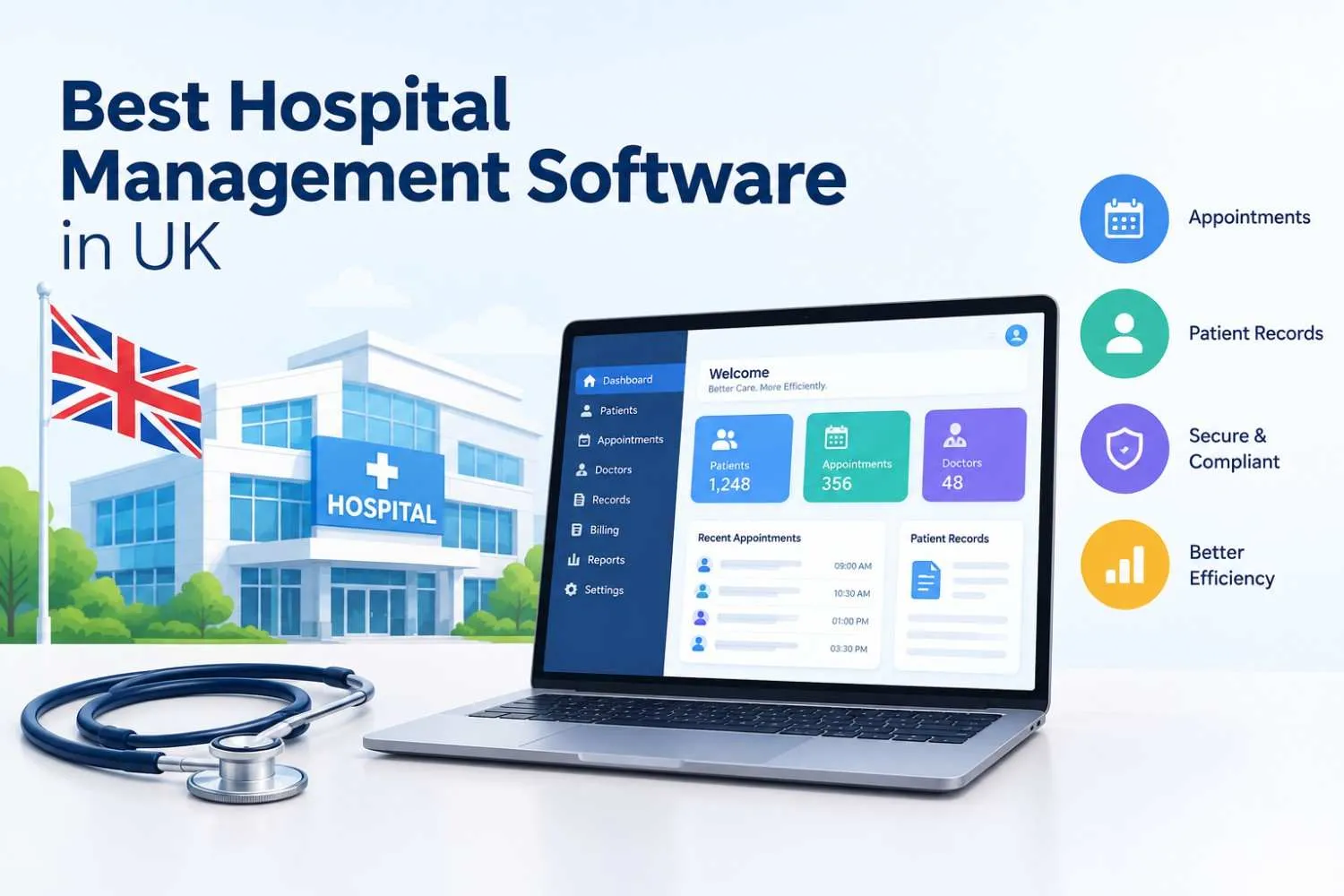 How Hospital Management Systems Improve Administrative Efficiency