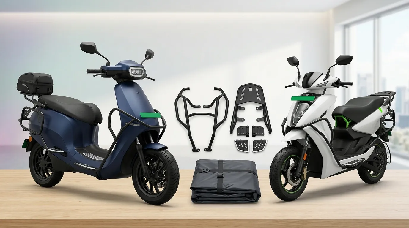 Gearing Up Your Ola or Ather: Top Heavy-Duty Accessories Built for Electric Scooters